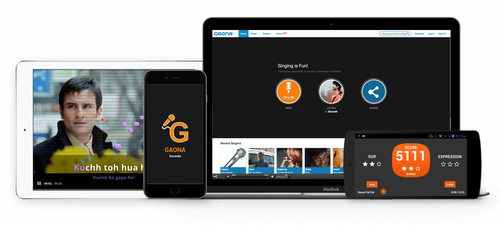 Gaona Karaoke 360-degree products