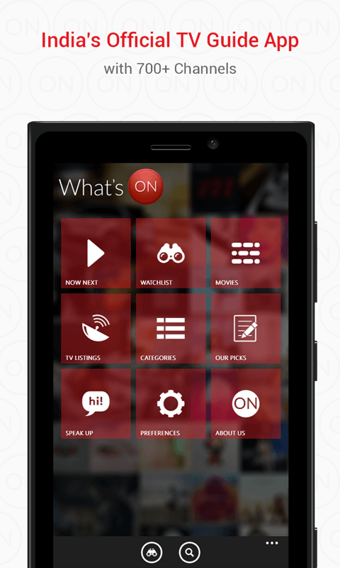 India's official TV guide