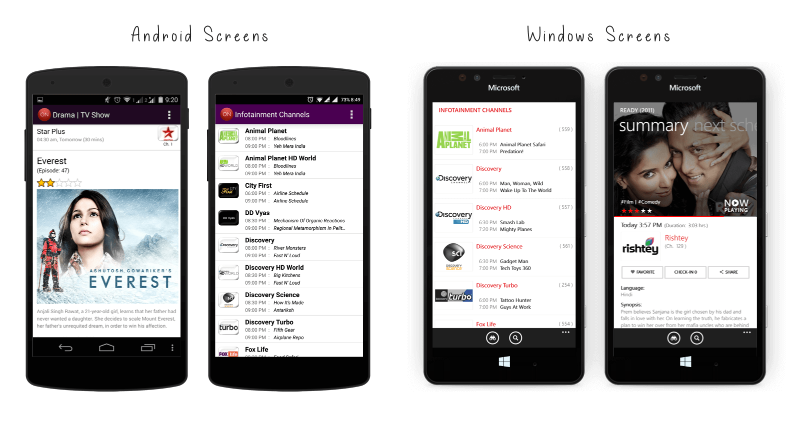 What's ON old and new designs